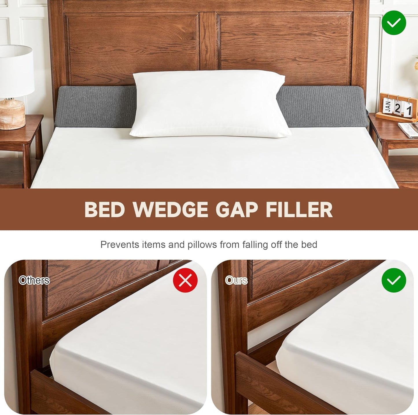 ElevateWedge® Gap Pillow