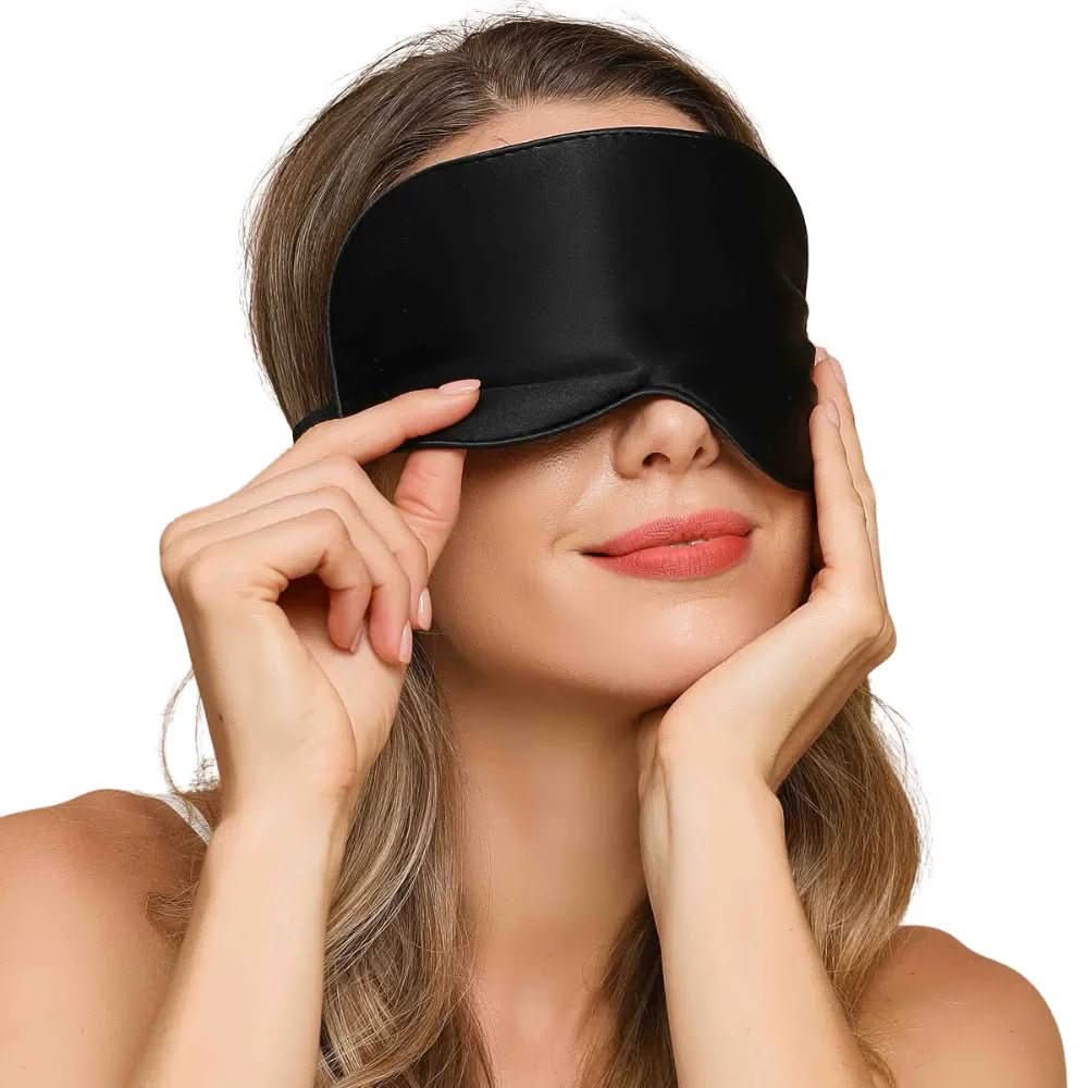 Aurora Silk Mulberry Sleep Mask for Restful Nights