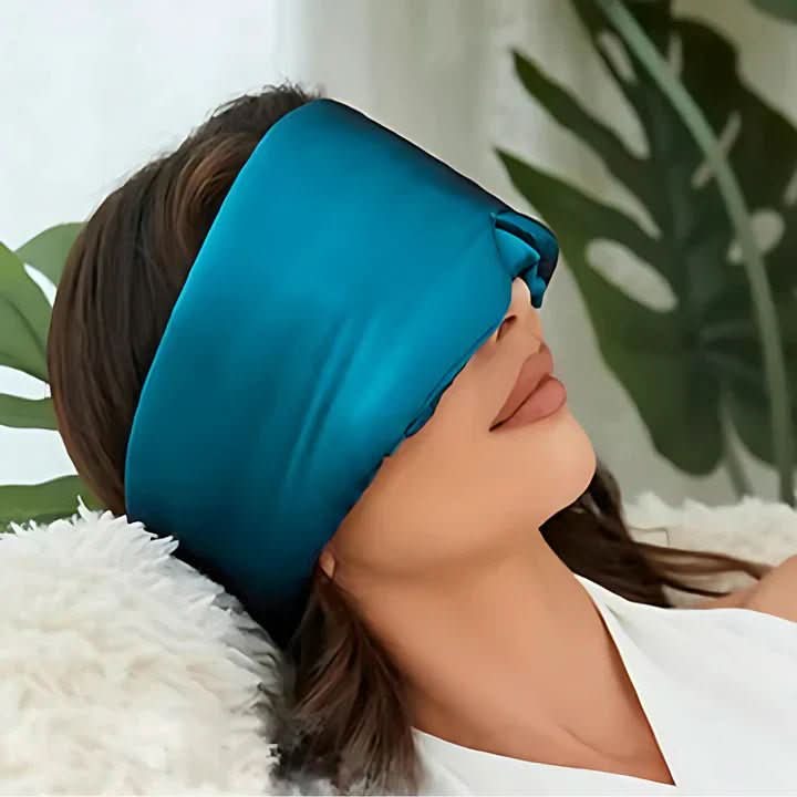 Aurora Silk Mulberry Sleep Mask for Restful Nights